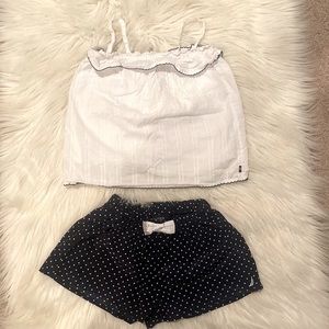 Nautical Summer Shorts and Tank Top